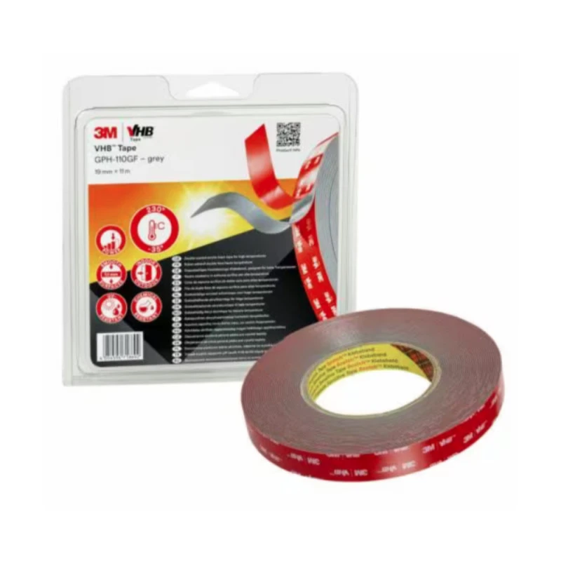 3M GPH-110GF Adhésif Double Face Haute Température 1 3M GPH-110GF Adhésif Double Face Haute Température