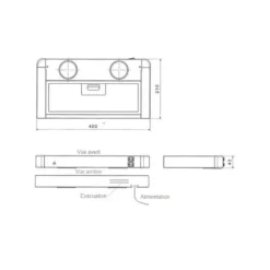 BARALDI Hotte Click Inox -Tout pour l’Extérieur baraldi click inox 2