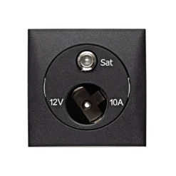 BERKER Prise 12V + Satellite Integro -Tout pour l’Extérieur berker prise 12v satellite 3