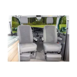 BRANDRUP Second Skin Housses De Sièges Avants Pour VW T6.1