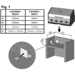CADAC Meridian Encastrable 3B -Tout pour l’Extérieur cadac meridian encastrable 3b 11