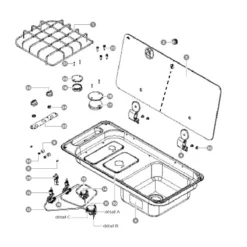 CAN Pièces Détachées Combiné FL14XX