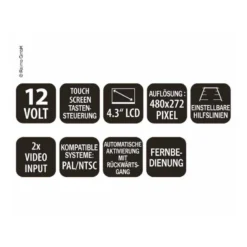 CARBEST Ecran Caméra De Recul Ducato -Tout pour l’Extérieur carbest camera de recul ducato 4