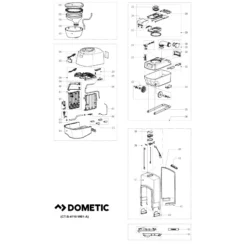 DOMETIC CT 4110 Pièces Détachées