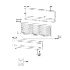 DOMETIC LS 200 Pièces Détachées