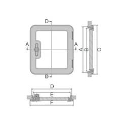DOMETIC Portillon De Service SK 5 -Tout pour l’Extérieur dometic portillon de service sk 5 3