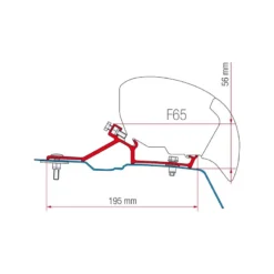 FIAMMA Kit F65/F80 R Master -Tout pour l’Extérieur fiamma adaptateur master f65 f65 s 2