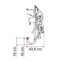 FIAMMA Carry-Bike Lift 77 -Tout pour l’Extérieur fiamma carry bike lift 77 3