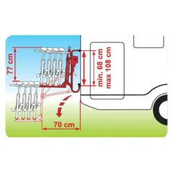 FIAMMA Carry-Bike Lift 77 -Tout pour l’Extérieur fiamma carry bike lift 77 4