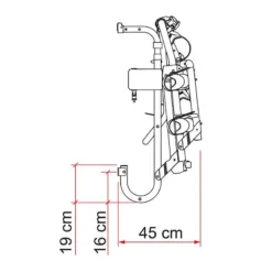 FIAMMA Carry-Bike Lift 77 E-Bike -Tout pour l’Extérieur fiamma carry bike lift 77 e bike 2