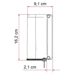 FIAMMA Compass 220 -Tout pour l’Extérieur fiamma compass 220 3