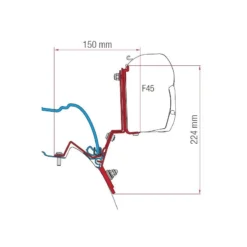 FIAMMA Kit M F45 / F35 V Class Marco Polo -Tout pour l’Extérieur fiamma kit m v class marco polo f45 f35 2
