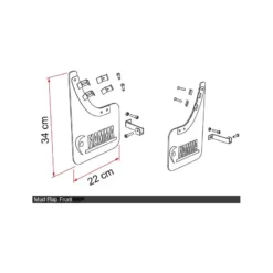 FIAMMA Mud Flap -Tout pour l’Extérieur fiamma mud flap 2