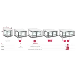 FIAMMA Privacy Room F80 L 275 Cm XXL -Tout pour l’Extérieur fiamma privacy room f80 l 275 cm xxl 2