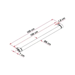 FIAMMA Roller Roof Rail -Tout pour l’Extérieur fiamma roller roof rail 2