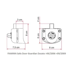 FIAMMA Safe Door Guardian Ducato -Tout pour l’Extérieur fiamma safe door guardian ducato 2