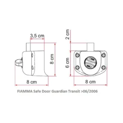 FIAMMA Safe Door Guardian Transit 7 FIAMMA Safe Door Guardian Transit -Tout pour l’Extérieur fiamma safe door guardian transit 2