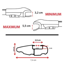 OMAC Barres De Toit Elegance MB Vito W638 -Tout pour l’Extérieur omac barres de toit elegance mb vito w638 2