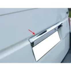 OMAC Couvre éclairage De Plaque Inox Chromé VW T4