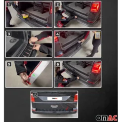 OMAC Protection Seuil De Coffre Carbone MB Vito W639 -Tout pour l’Extérieur omac protection pare chocs carbon mb vito w639 5