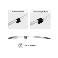 OMAC Rails De Toit Ford Connect -Tout pour l’Extérieur omac rails de toit ford connect 1