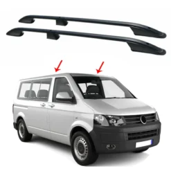 OMAC Rails De Toit Noir VW T5 / T6 -Tout pour l’Extérieur omac rails de toit noir vw t5 t6 2