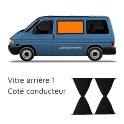 OMAC Rideaux Arrière | VW T4 -Tout pour l’Extérieur omac rideaux arriere vw t4 5