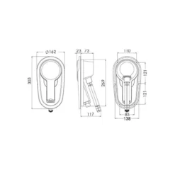 OSCULATI Boîtier Douchette Adriana -Tout pour l’Extérieur osculati boitier douchette adriana 4