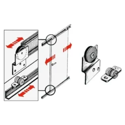OSCULATI Chariot Et Rail De Porte