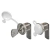 OSCULATI Serrure Cylindrique Inox & Laiton Chromé