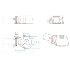 OSCULATI WC Electrique 12 V Evolution Space Saver -Tout pour l’Extérieur osculati wc evolution space saver 12 v 3