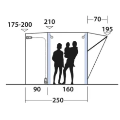 OUTWELL Newburg 160 Air -Tout pour l’Extérieur outwell newburg 160 air 5
