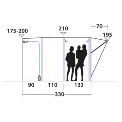 OUTWELL Newburg 240 Air -Tout pour l’Extérieur outwell newburg 240 air 13