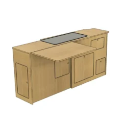 SIMPLE VANS Meuble Latérale VASP | VW T5/T6 -Tout pour l’Extérieur simple vans meuble laterale vasp t5 t6 5