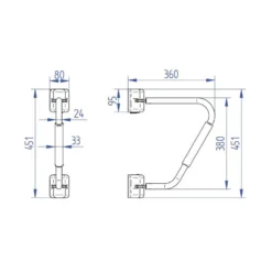 THULE Security Handrail -Tout pour l’Extérieur thule security handrail 2