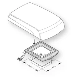 TRUMA Cadre D'étanchéité Aventa -Tout pour l’Extérieur truma cadre d etancheite aventa 2