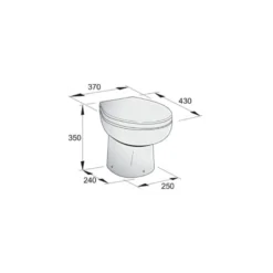 VETUS WCPS Kit Toilette électrique -Tout pour l’Extérieur vetus wcps kit toilette electrique 4