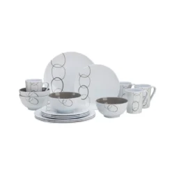 VIA MONDO Set Vaisselle Rings